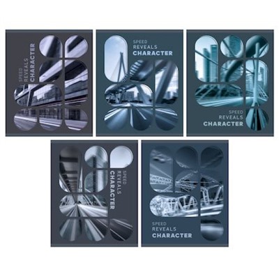 Тетрадь  48л клетка "Характер скорости" ТКЛ489666 Listoff