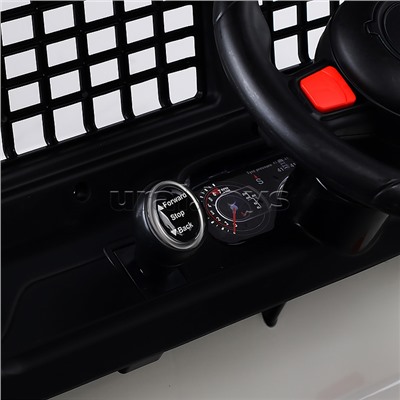 Электромобиль детский "Городской внедорожник" (цвет белый)