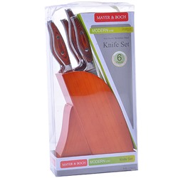 23626 Набор ножей 6пр кованых МВ (х8)