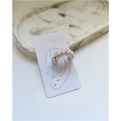 Серьги - кафф