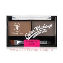 Triumph Тени для бровей тон 01 коричневая гамма Eyebrow Cake СТЕВ01 6 гр