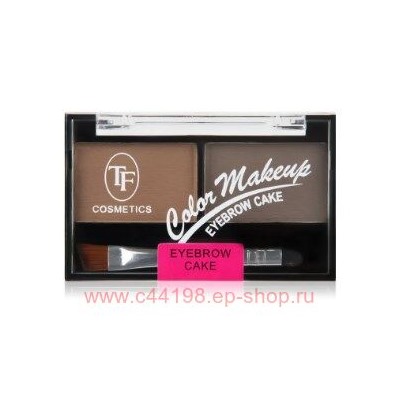 Triumph Тени для бровей тон 01 коричневая гамма Eyebrow Cake СТЕВ01 6 гр