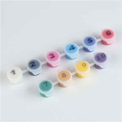 Картина по номерам для детей «Надувная собака», 20×30 см