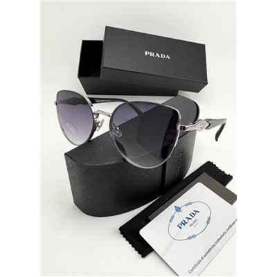 Набор женские солнцезащитные очки, коробка, чехол + салфетки #22770519