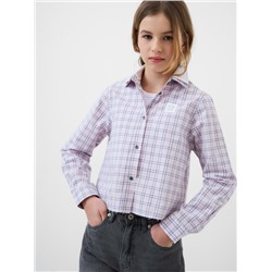Рубашка текстильная для девочек