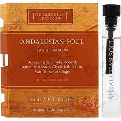THE MERCHANT OF VENICE ANDALUSIAN SOUL edp 2ml пробник