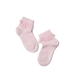 Носки детские Conte-Kids Хлопковые носки TIP-TOP с кружевной лентой