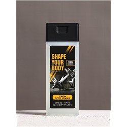 Подарочный набор «Набор настоящего мужчины», гель для душа 250 мл и мочалка для тела, Чистое счастье