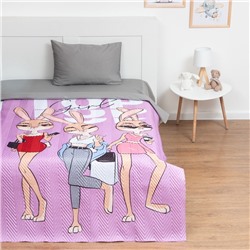 Покрывало 1.5-спальное «Этель» Top girl, 145×210 см, микрофибра