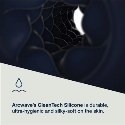Синий мастурбатор с контролем всасывания Arcwave Pow Stroker