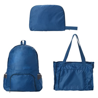 Сумка дорожная 37X15X45 см / IU-18 /уп 300/складной, дорожный рюкзак (Персиковый)