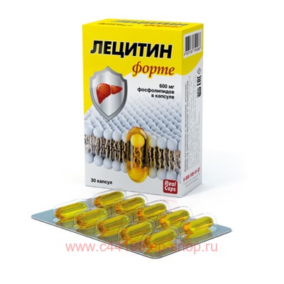ЛЕЦИТИН ФОРТЕ 1580 МГ N30 КАПС/РЕАЛКАПС/