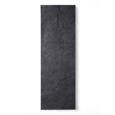 Коврик - лежак для бани и сауны, 150×50 см, полиэфир, тёмный, «Добропаровъ»