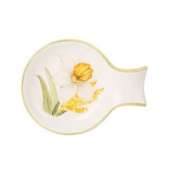 Подставка под ложку SUNDAY 15*11,5*2,5см керам, подар.упак, AGNESS