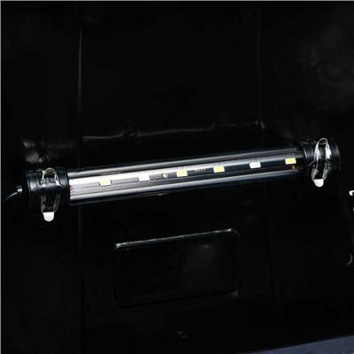 Аквариум SeaStar HX-320F в комплекте: LED-лампа, фильтр, 18 л, черный