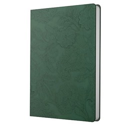 Ежедневник недатированный А5 304 стр. "Jade. Эвкалиптовый" иск.кожа ЕКДЖ52615202 Listoff