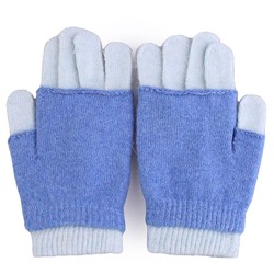 Перчатки детские трикотажные, двойные