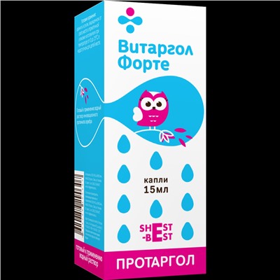 Витаргол Форте (Протаргол) 15 мл капли