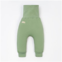 Ползунки - штанишки «Крошка Я» BASIC LINE, рост 62-68 см, зелёные