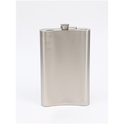 УЦЕНКА Фляжка для алкоголя «Царский стандарт», нержавеющая сталь, подарочная, 1.92 л, 64 oz