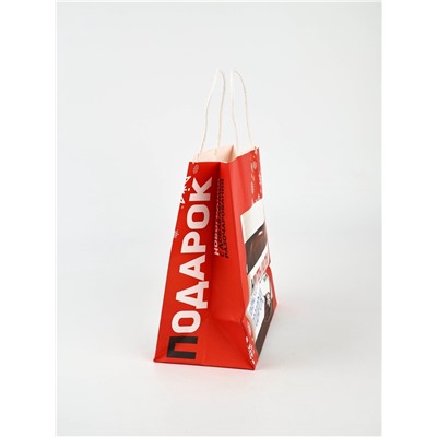 Набор пакетов подарочных «Новогодний праздник» 5 шт., 22×22×11 см