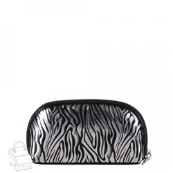 Косметичка 7100-3 black silver Velina Fabbiano-Safenta в Новосибирске