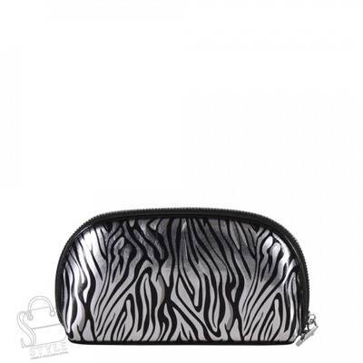 Косметичка 7100-3 black silver Velina Fabbiano-Safenta в Новосибирске