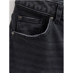 Mom Fit CONTE CON-702 Черные джинсы mom с застежкой на две пуговицы