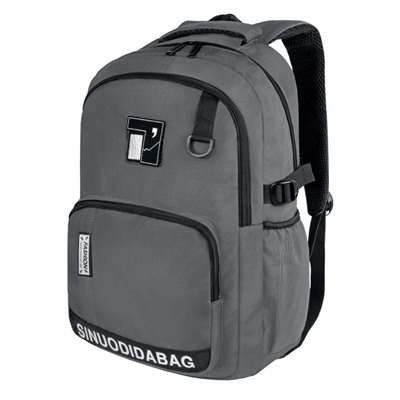 Рюкзак MERLIN 8926 темно-серый