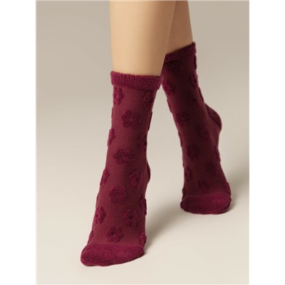 Теплые CONTE COMFORT Махровые носки из хлопка с объемными рисунками