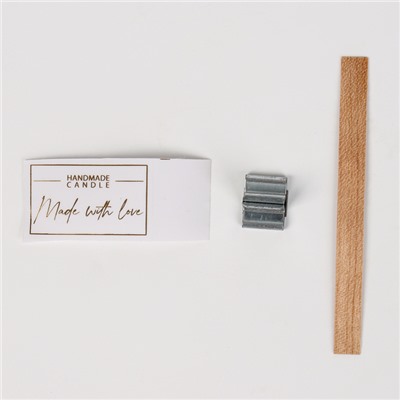 Свеча своими руками. Создание ароматической свечи с сухоцветами «Зеленое яблоко», набор для творчества