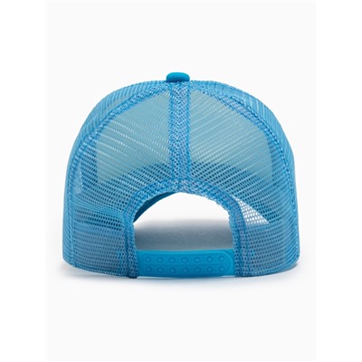 Бейсболка с сеткой MINAKU, голубая, размер 56-58