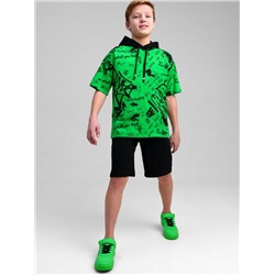 Комплект трикотажный для мальчиков: фуфайка (футболка), шорты