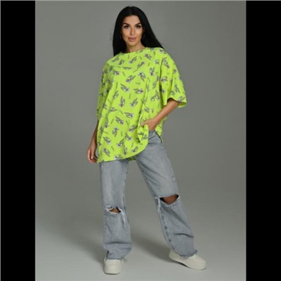 Футболка Ирбис (Салатовый)