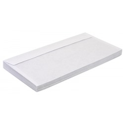 Конверт 110х220 мм евростандарт отрывная лента/чистый (отгрузка кратно 100) Е65 EPE65S00CL/100 inФОРМАТ