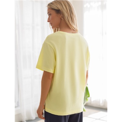 Футболка из премиального хлопка с авторским принтом