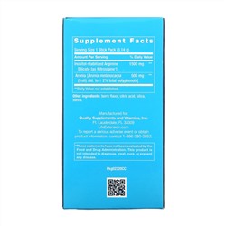 Life Extension, NitroVasc Boost, ягодный вкус, 30 пакетиков