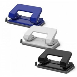 Дырокол на  10 листов с линейкой металлический 4560 Quadro ErichKrause