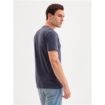 Футболка мужская Collorista, размер 42-44, серая