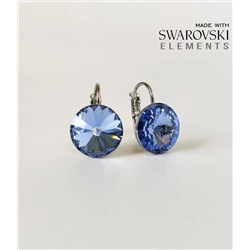 Серьги с кристаллами Swarovski