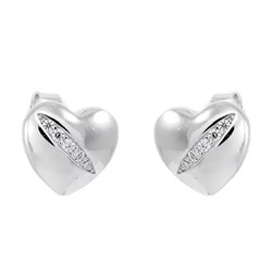 Серьги из серебра куб.циркон., МЦВ1060