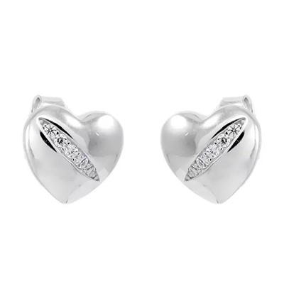 Серьги из серебра куб.циркон., МЦВ1060