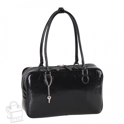 Сумка женская кожаная 3993VG black Vitelli Grassi