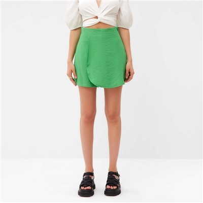 Юбка-шорты женская MIST Summer time, зелёная, размер 44