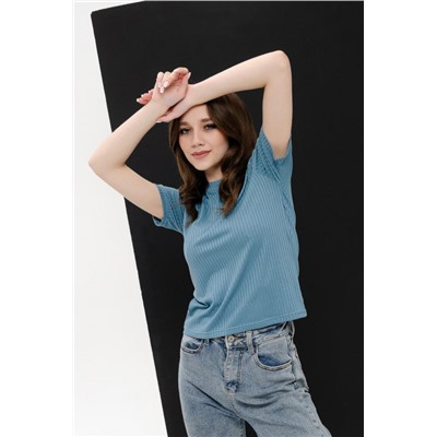 Футболка 18039 (Голубая дымка)