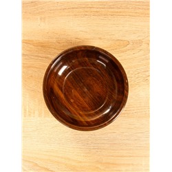 Чаша на ножке «В самое сердце», 15×15×8 см, дерево шишам