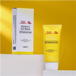 УЦЕНКА Солнцезащитный крем, Med B, с витамином С (SPF 50) 70 мл