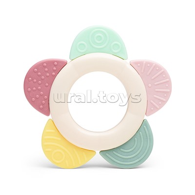 Погремушка-прорезыватель "Цветочек" (в пакете)