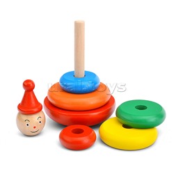 Пирамидка "Клоун"