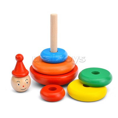 Пирамидка "Клоун"